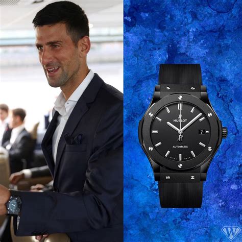 hublot djokovic|what watch does djokovic wear.